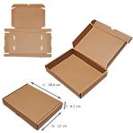 Slim Kraft Kargo Kutusu 30 Adet 295 x 220 x 45 mm