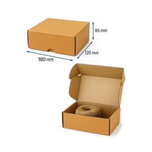 Mini Kraft Kargo Kutusu 50 Adet 180 x 120 x 95 mm